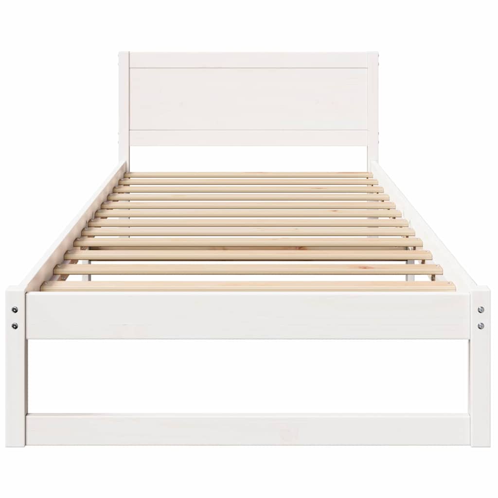 Estructura de cama 100 x 200 cm Madera de pino macizo
