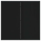 Conjunto de Comedor de Jardín 3 pcs Negro