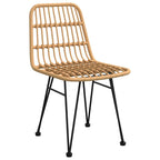 Conjunto de Comedor de Jardín 3 pcs Marrón
