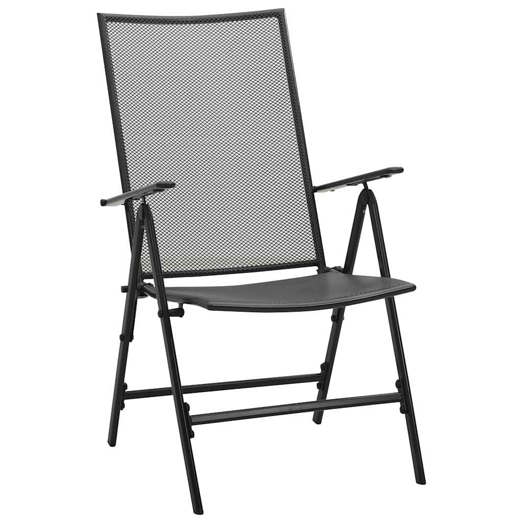 Conjunto de Comedor de Jardín 7 pcs Antracita