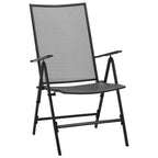 Conjunto de Comedor de Jardín 7 pcs Antracita
