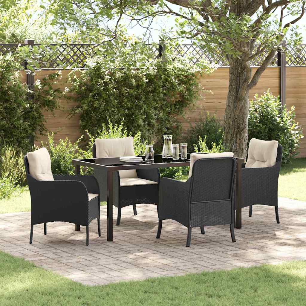 Conjunto de Comedor de Jardín 11 pcs Antracita Polipropileno