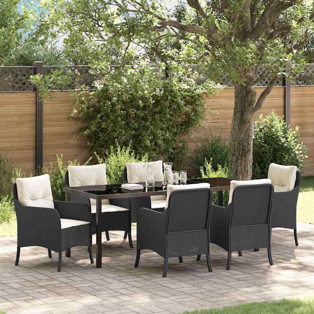 Conjunto de Comedor de Jardín 11 pcs Antracita Polipropileno