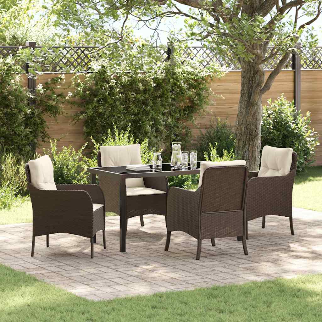 Conjunto de Comedor de Jardín 11 pcs Antracita Polipropileno