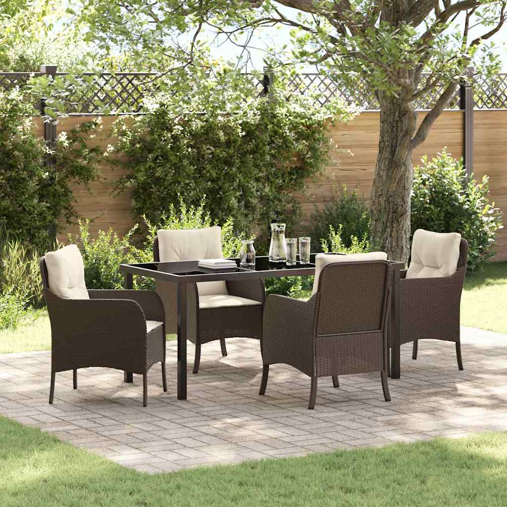 Conjunto de Comedor de Jardín 11 pcs Antracita Polipropileno