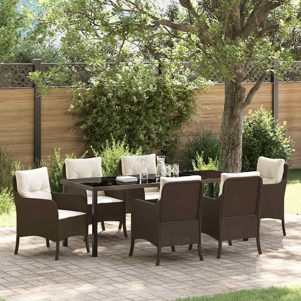Conjunto de Comedor de Jardín 11 pcs Antracita Polipropileno