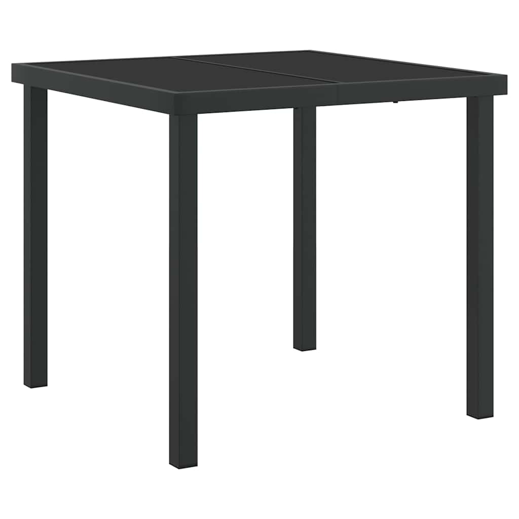 Conjunto de Comedor de Jardín 3 pcs Gris ratán sintético