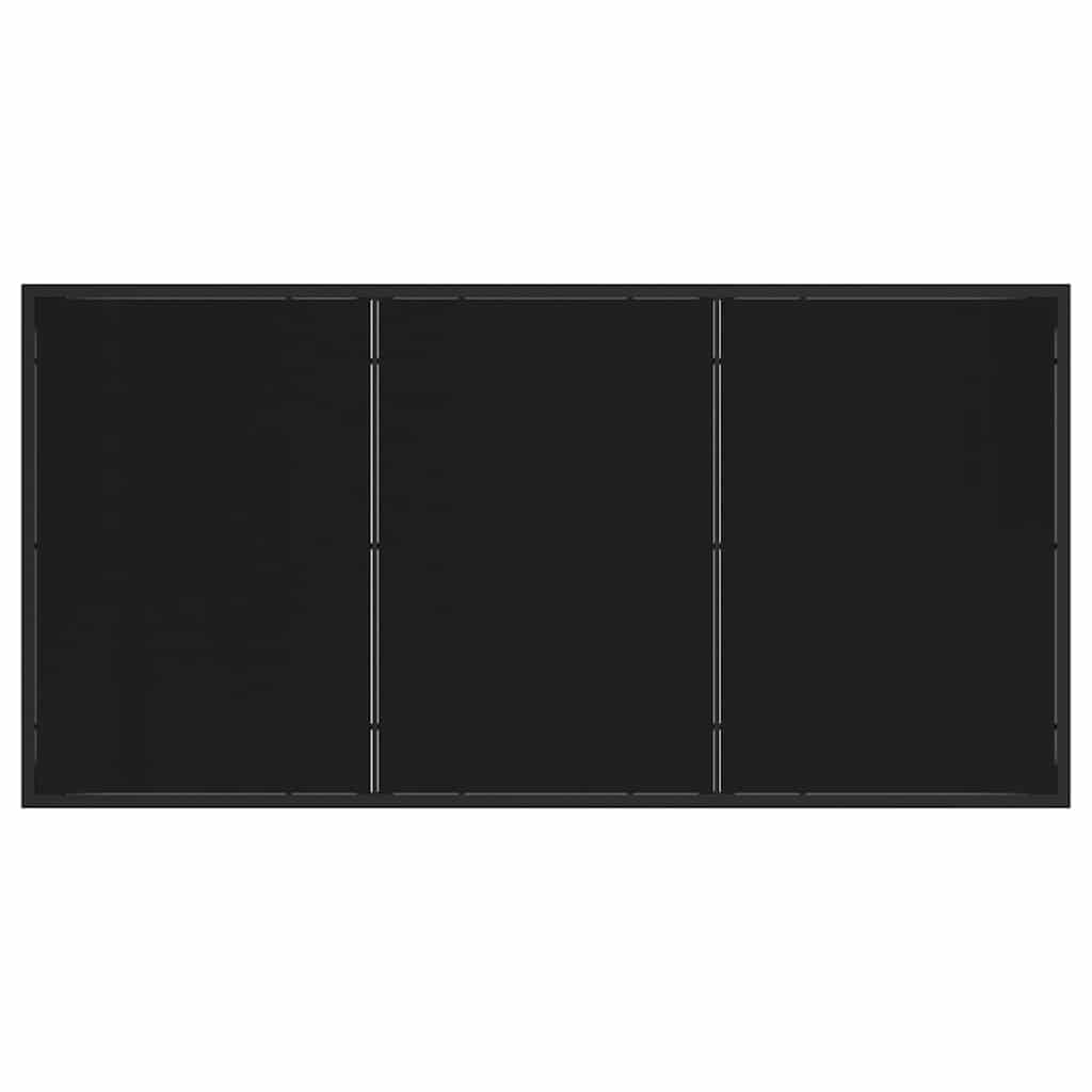 Conjunto de Comedor de Jardín 7 pcs Gris ratán sintético