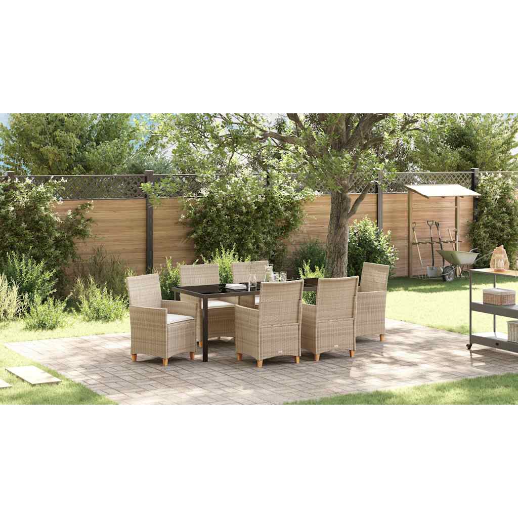 Conjunto de Refeição de Jardim 11 Peças Preto Aço