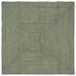 Alfombras de área Cuadrado Verde oliva 200 x 200 cm yute