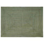 Alfombras de área Cuadrado Verde oliva 200 x 200 cm yute