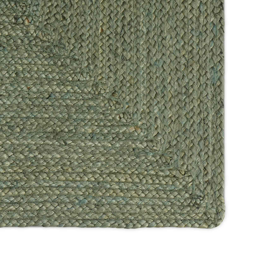 Alfombras de área Cuadrado Verde oliva 200 x 200 cm yute