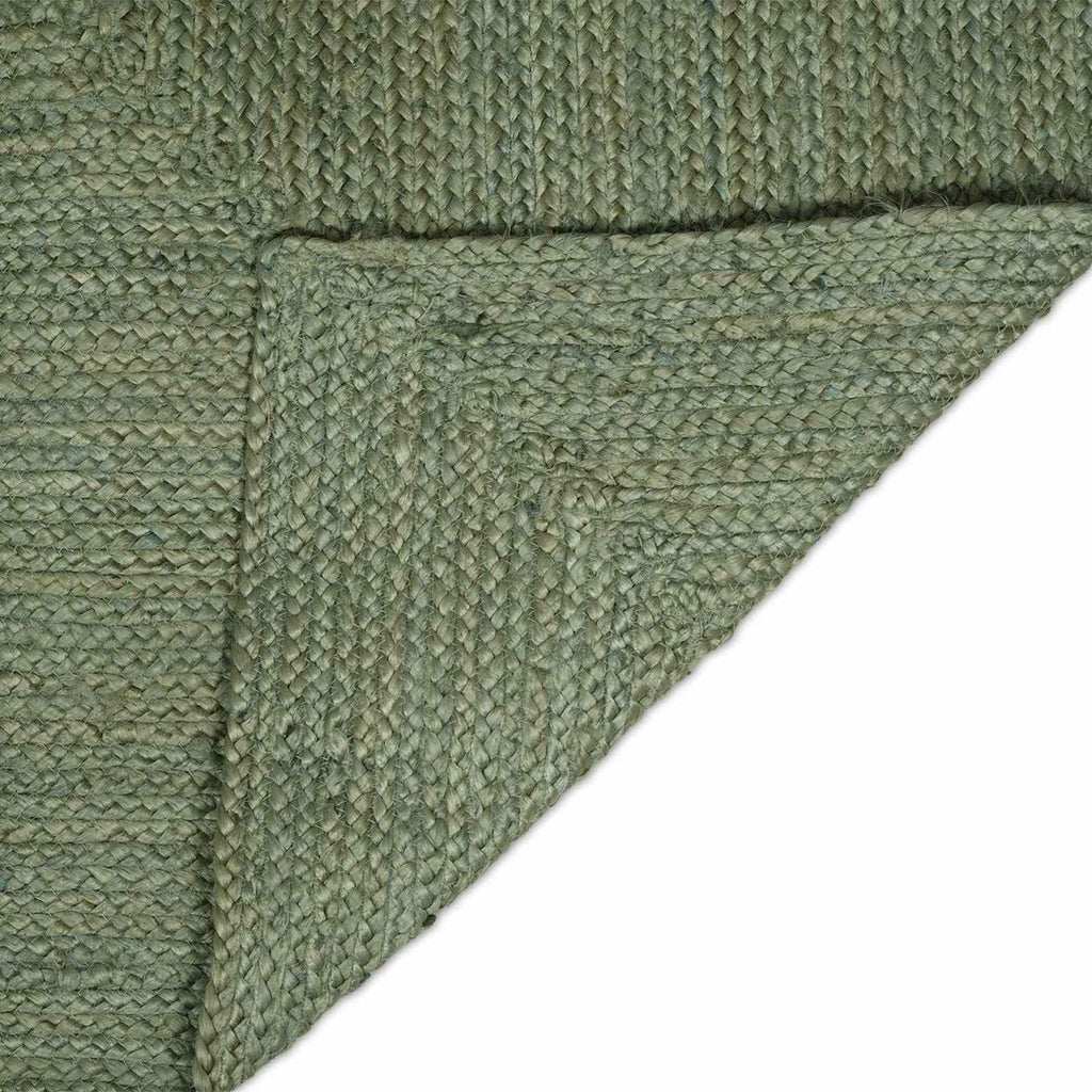 Alfombras de área Cuadrado Verde oliva 200 x 200 cm yute