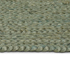 Alfombras de área Cuadrado Verde oliva 200 x 200 cm yute