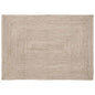 Tapetes de Área Natural e Branco 100 x 200 cm Juta