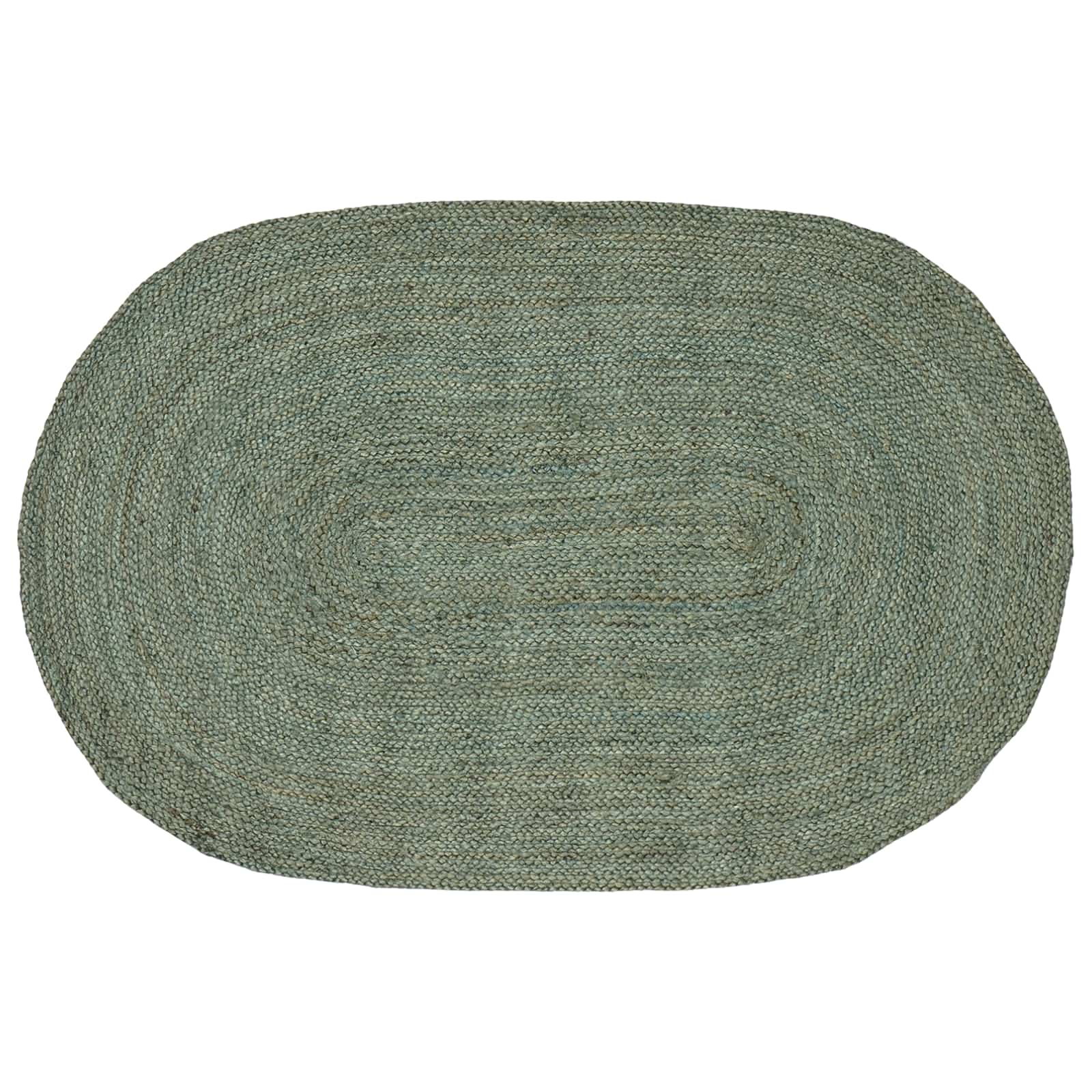 Alfombras de área Gris 100 x 152 cm yute