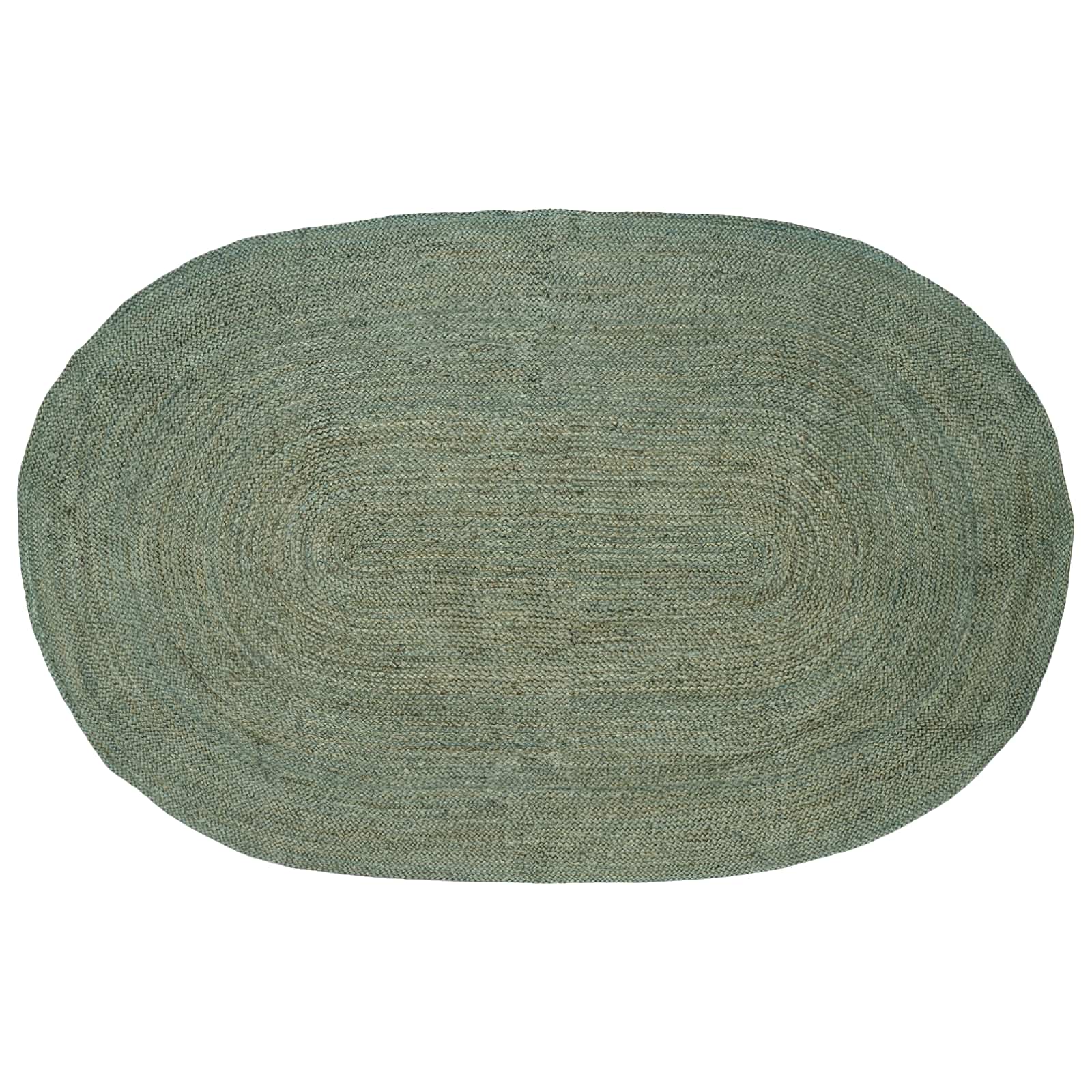 Alfombras de área Gris 100 x 152 cm yute