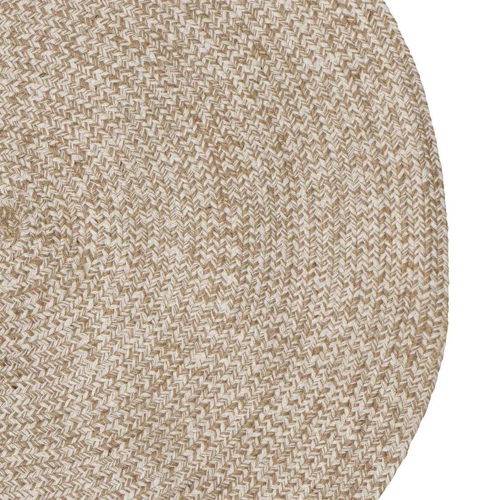 Alfombras de área Blanco 100 x 152 cm yute