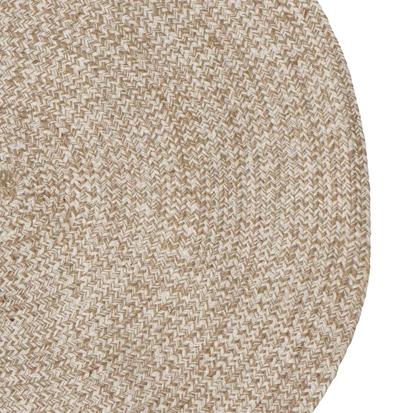 Alfombras de área Blanco 100 x 152 cm yute
