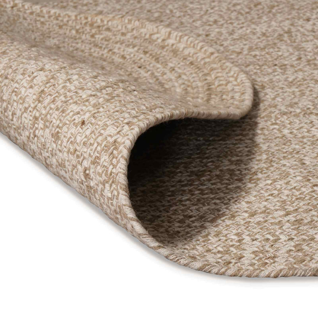 Alfombras de área Blanco 100 x 152 cm yute