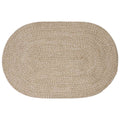 Alfombras de área Blanco 100 x 152 cm yute