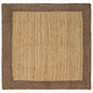 Tapetes de Área Cinzentos 100 x 200 cm Juta