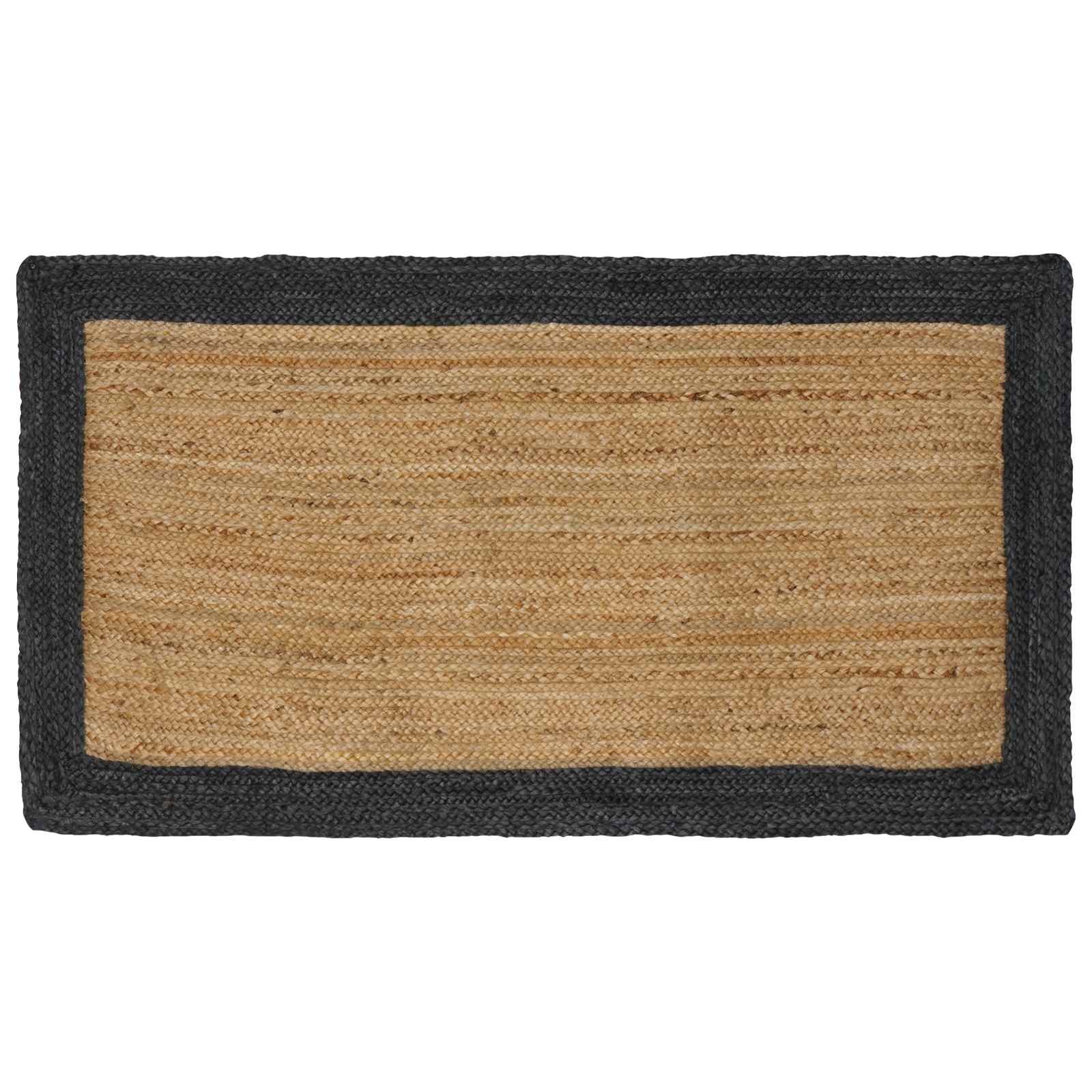 Alfombras de área Gris 100 x 200 cm yute