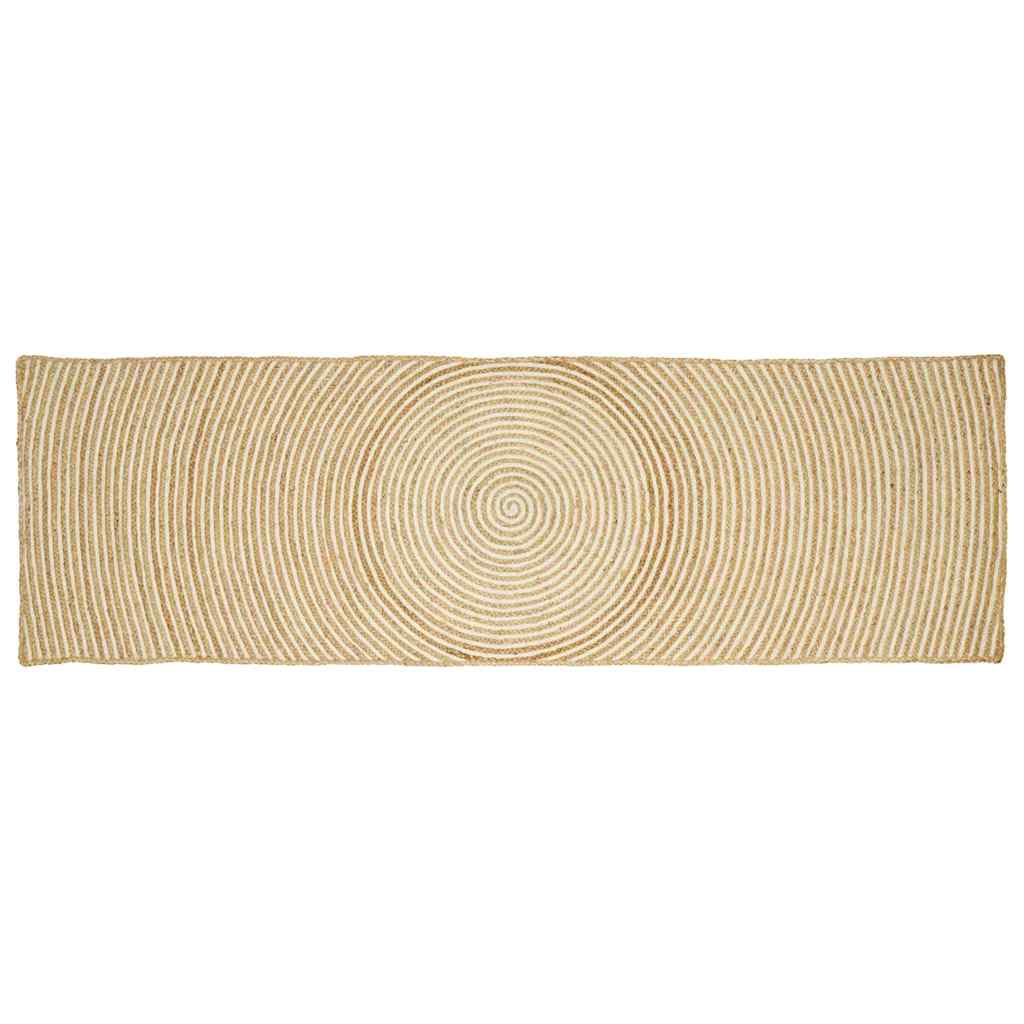 Alfombras de área Blanco 100 x 200 cm yute