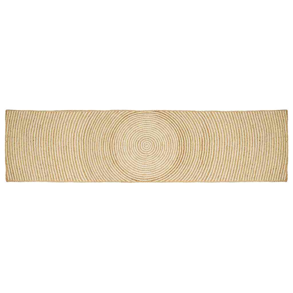 Alfombras de área Blanco 100 x 200 cm yute