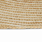 Alfombras de área Blanco 100 x 200 cm yute