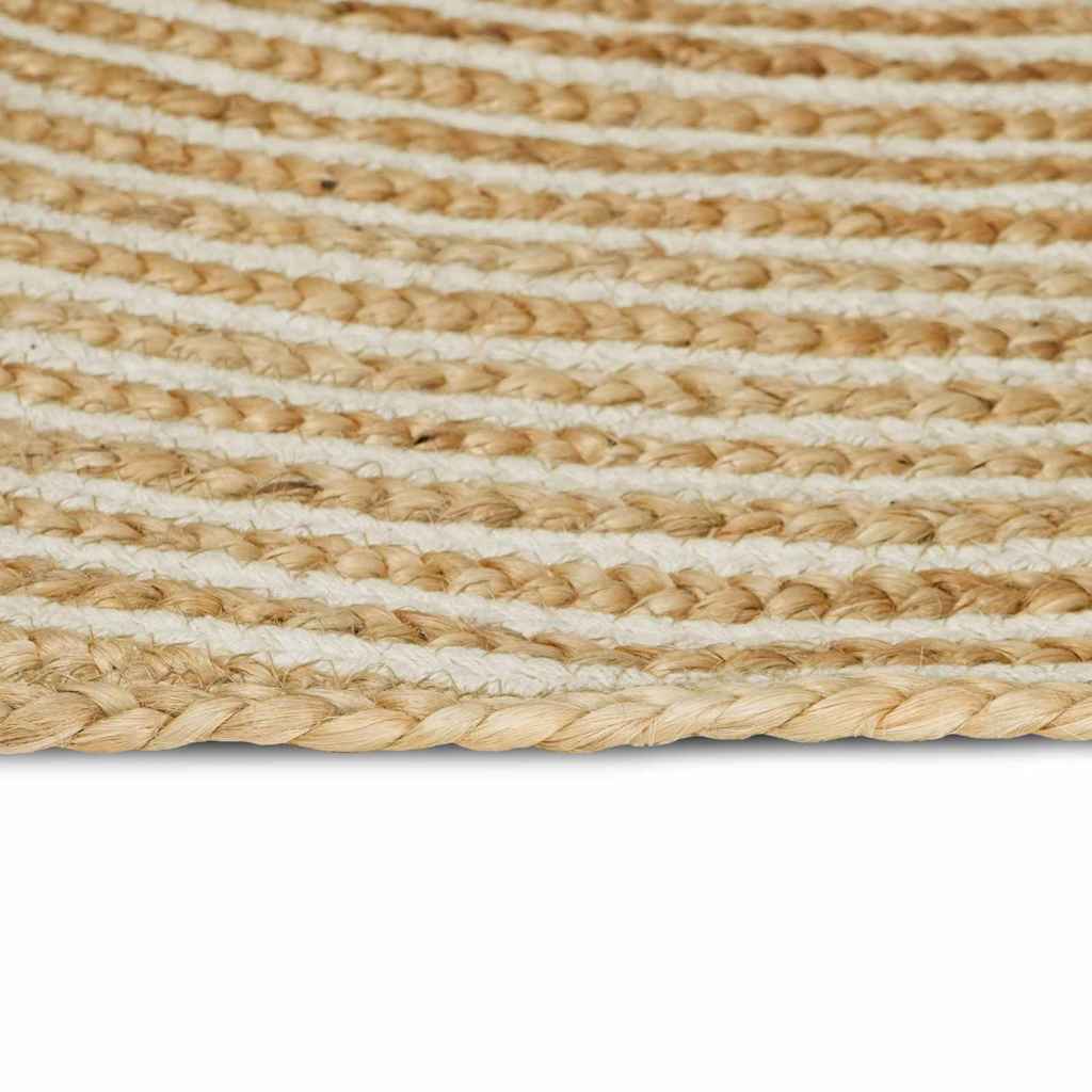 Alfombras de área Blanco 100 x 200 cm yute