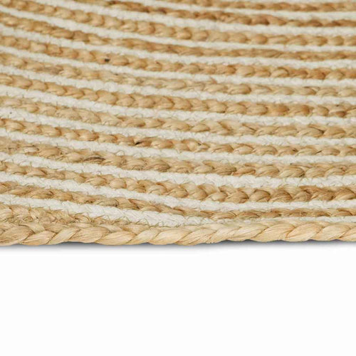 Alfombras de área Blanco 100 x 200 cm yute