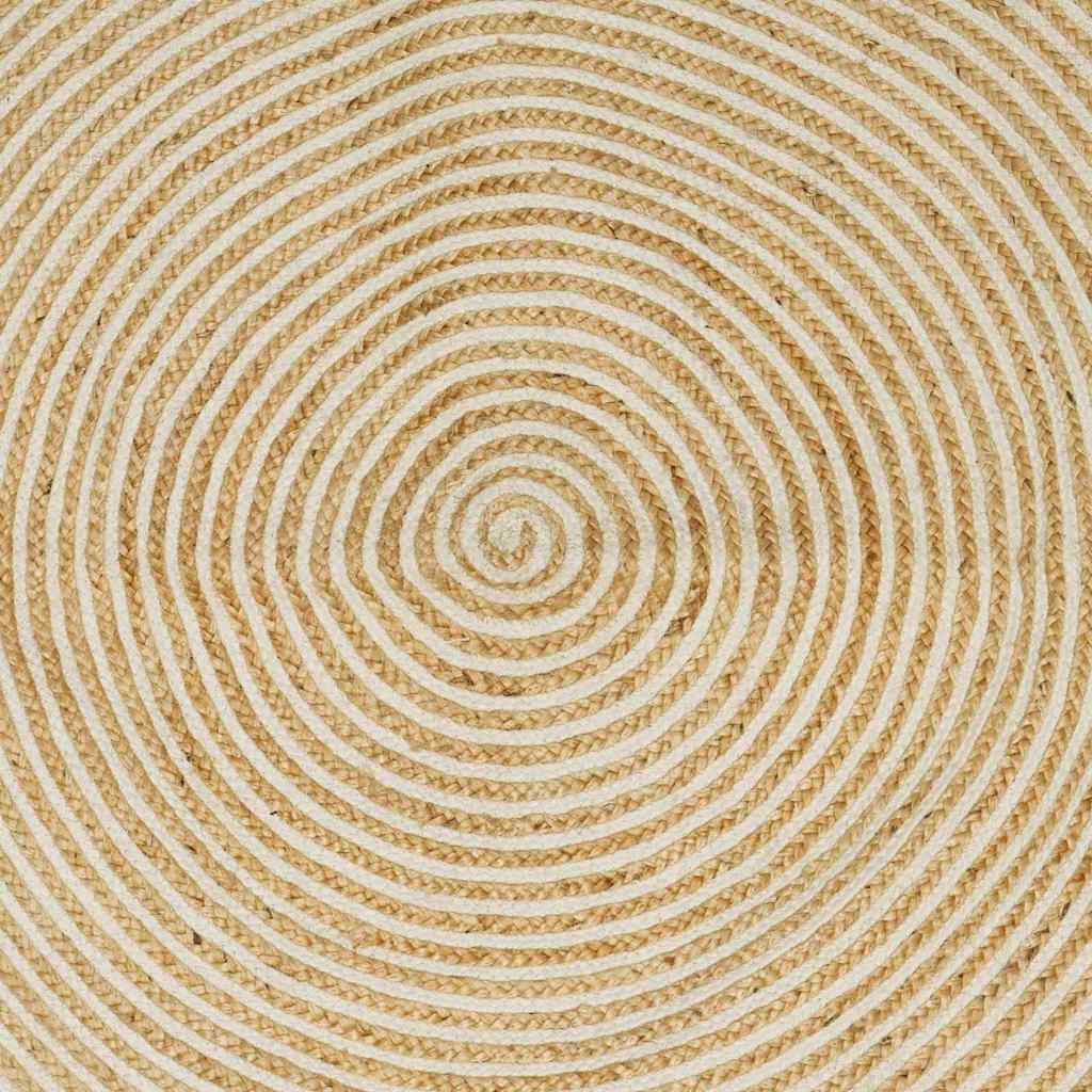 Alfombras de área Blanco 100 x 200 cm yute