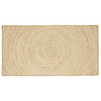Alfombras de área Blanco 100 x 200 cm yute