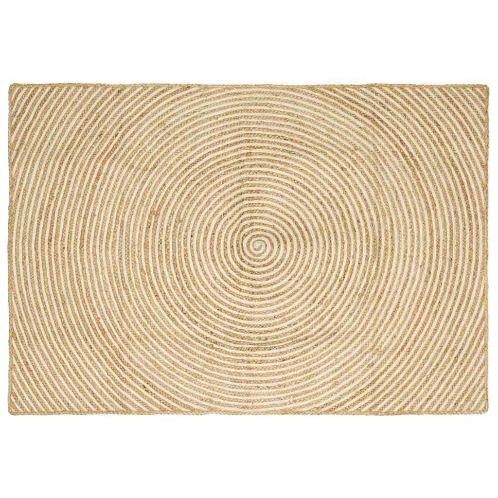 Alfombras de área Blanco 100 x 200 cm yute