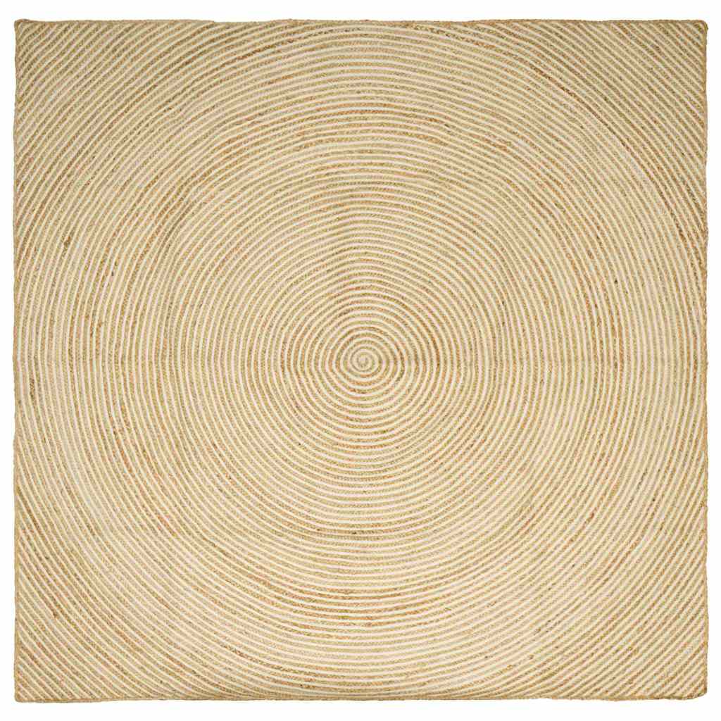 Alfombras de área Blanco 100 x 200 cm yute