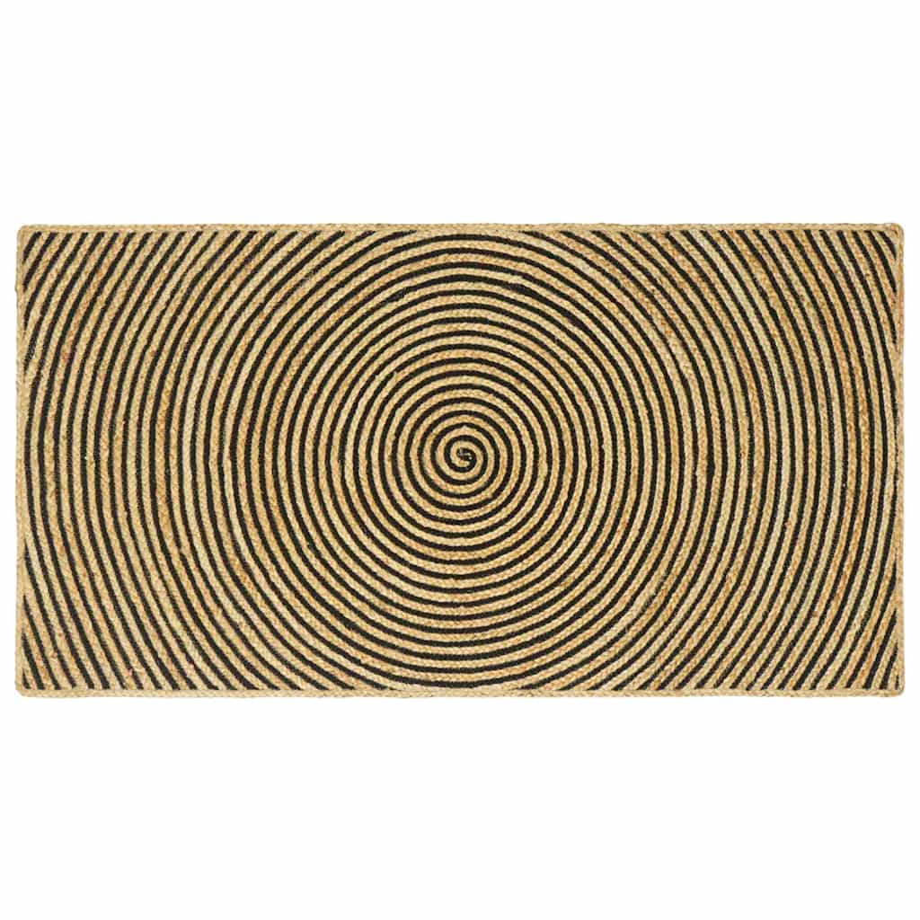 Alfombras de área Blanco 100 x 200 cm yute