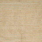 Alfombras de área Natural y Blanco 100 x 152 cm yute
