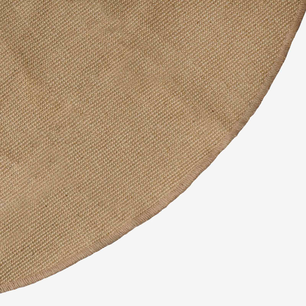 Alfombras de área Natural Ø 120 cm yute