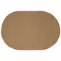 Tapetes de área Natural 100 x 152 cm juta