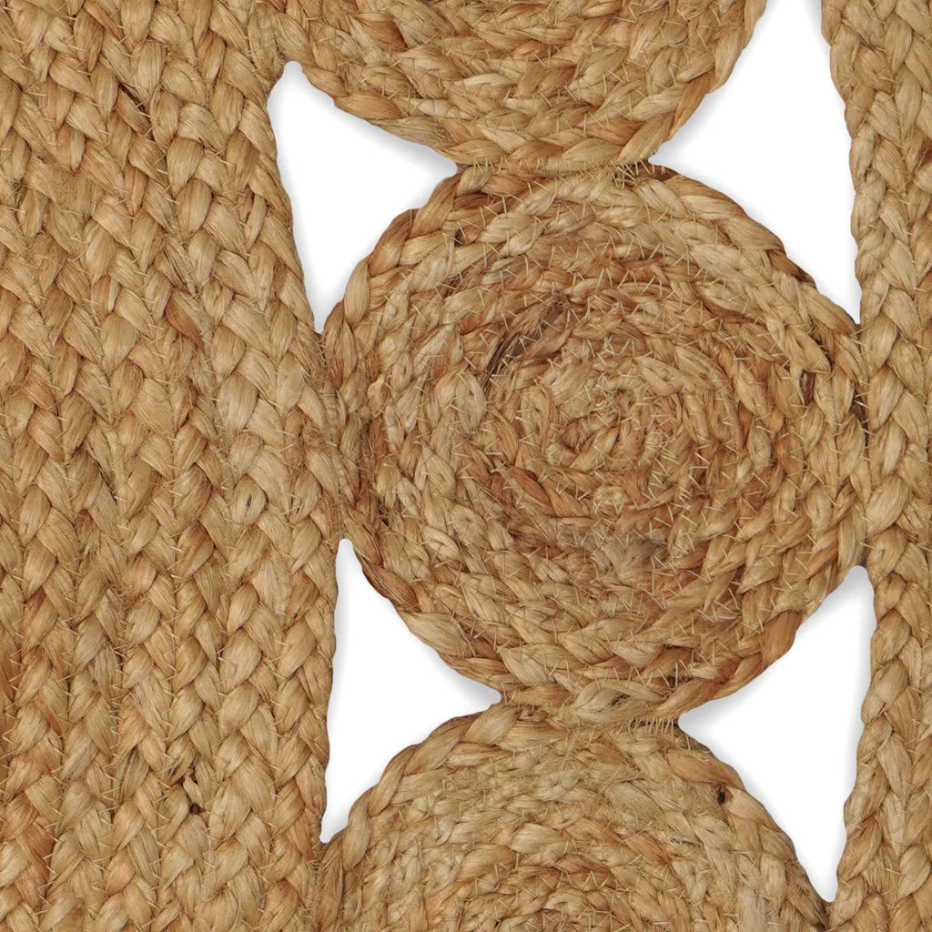 Alfombras de área Natural Ø 120 cm yute