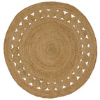 Alfombras de área Natural Ø 120 cm yute