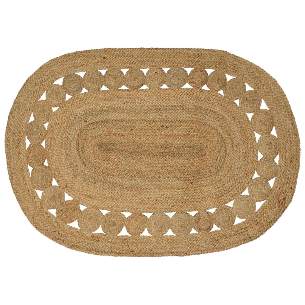 Alfombras de área Natural 100 x 152 cm yute
