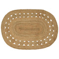 Alfombras de área Natural 100 x 152 cm yute