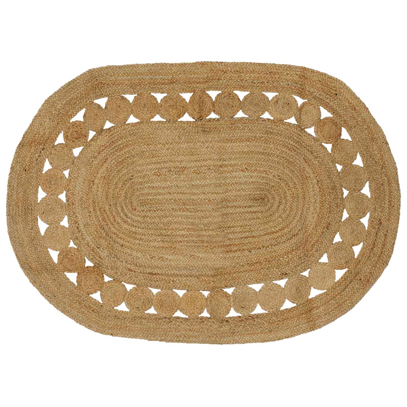 Alfombras de área Natural 100 x 152 cm yute