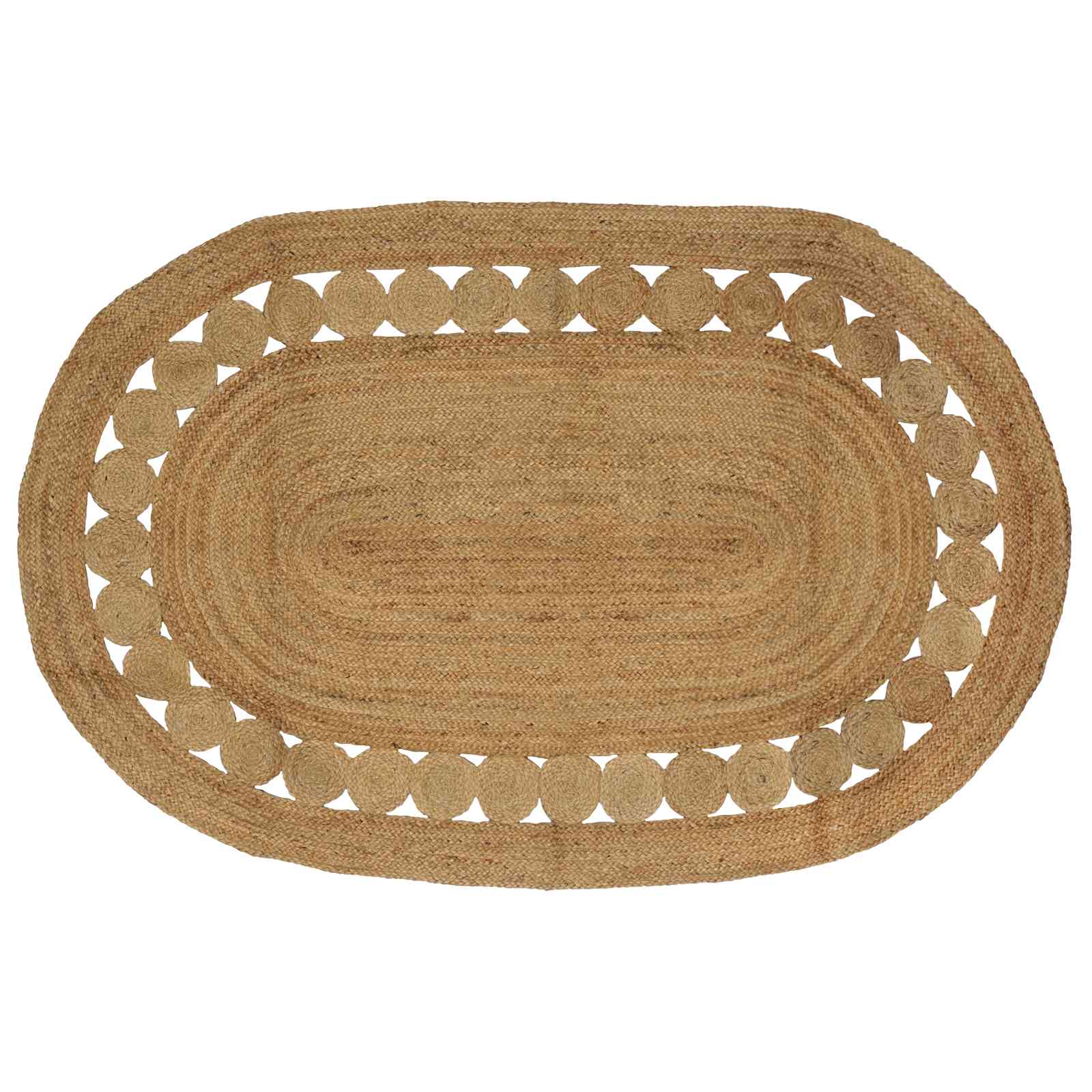 Alfombras de área Natural 100 x 152 cm yute