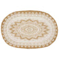 Alfombras de área Natural con estampado blanco 100 x 152 cm
