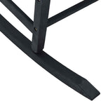 Mecedora Negro 84 x 65 x 114 cm Resina