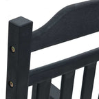 Mecedora Negro 84 x 65 x 114 cm Resina
