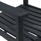 Mecedora Negro 84 x 65 x 114 cm Resina